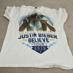 Justin Bieber Believe 2013 Tour T-Shirt
